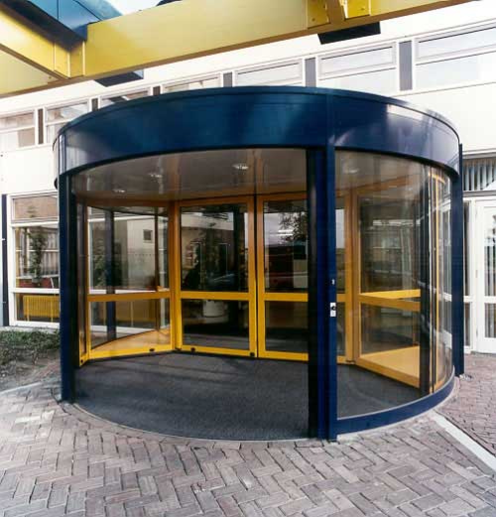 Combined System Revolving Door